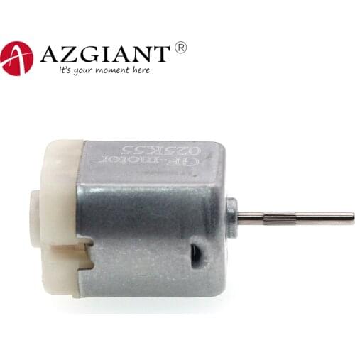 AZGIANT 12V DC Carbon Brush Car Accessories Mini Motor Auto Rearview Folding Mirror Motor Car Door Lock D shaft Motor