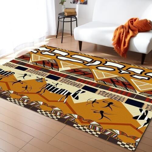 Traditional Hunting Pattern Carpets for Living Room Bedroom Area Rug Kids Room Play Mat 3D Printed Home Large Carpet
