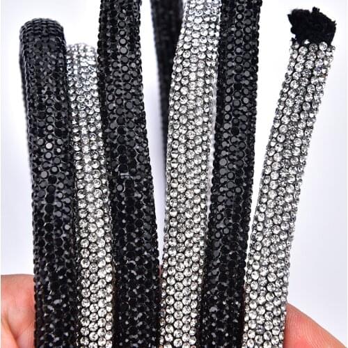 1Meter/lot glass Rhinestone rope waistband diamond Chain Trim Wedding Bridal Applique Strass For diy Clothes