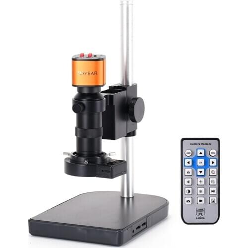 2020 Full HD 1080P 60FPS 1600W 16MP HDMI USB Industrial Electronic Digital Video Microscope Camera for Phone CPU PCB Repair