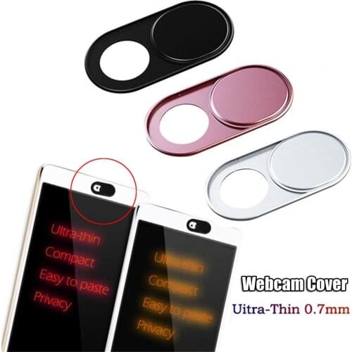 3PCS Webcam Cover Shutter Slider Universal Antispy Camera Cover for Web Laptop Ipad Pc Macbook Tablet Lenses Privacy Sticker