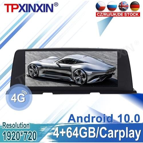 Android 10.0 For BMW 6 Series F06 F12 F13 2011-2018 Car 4+64GB Multimedia Player DVD Stereo Radio Auto Audio GPS Navi Head Unit