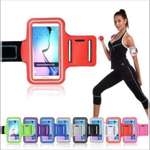 Free DHL 200pcs Fashion GYM Running Sports Armband Nylon Running Gym Sports Armband Case For Samsung Galaxy S6/S6 Edge/S5/S4