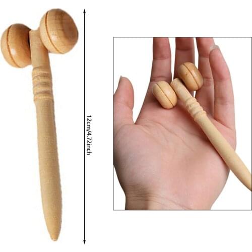 Wooden Foot Body Massage Stick Relieve Muscle Soreness Relaxing Tool Foot Reflexology Massager Hot