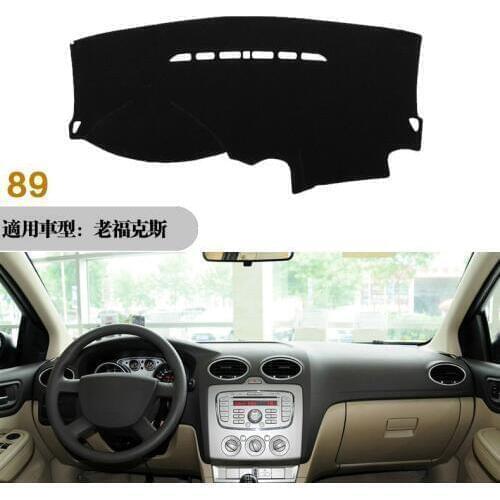 For Ford Focus 2 MK2 2005 2006 2007-2011 Dashboard Mat Cover Dashmat Pad Anti-UV Sun Shade Instrument Carpet Car Accessories LHD