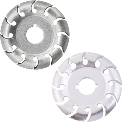 Electric Angle Grinder Shaping Blade Wheel Wood Carving 12 Teeth Disc Cutting Woodworking Tool