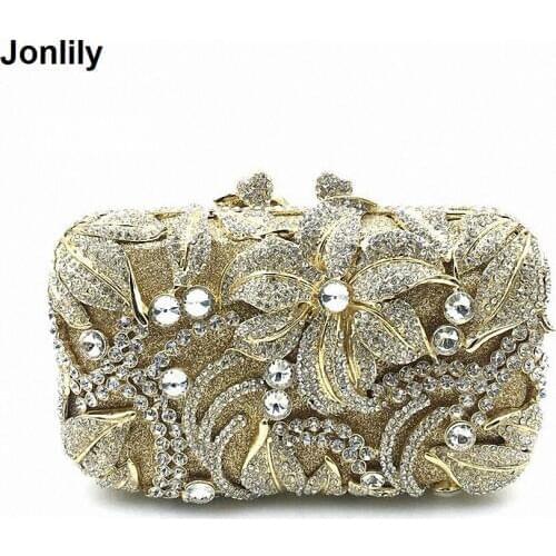 Jonlily Women's Gold Clutches