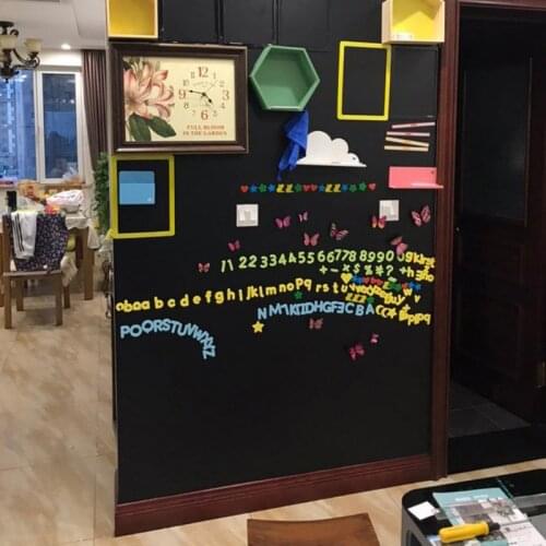 Blackboard Stickers Removable Vinyl Graffiti Wall Stickers Erasable Blackboard