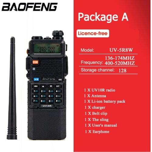Baofeng BF-F8HP Walkie-Talkie 144 / 4308W High Power Dual Screen Dual Standby Civiele High Power Omgekeerde Uv dual Sectie