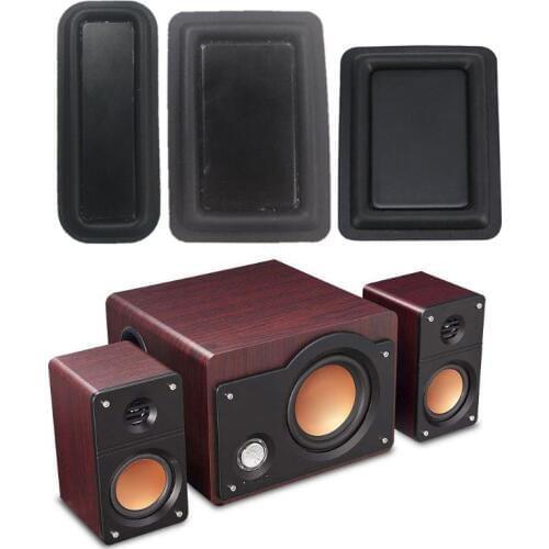 2PCS 3686/6085/5065 Rubber Vibration Membrane Low Frequency Bass Passive Radiator Vibration Film Plate for DIY Subwoofer
