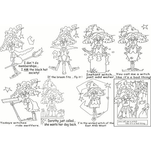 Transparent seal Ttransparent Clear Stamps Silicone Seals for DIY scrapbooking photo album Card Making