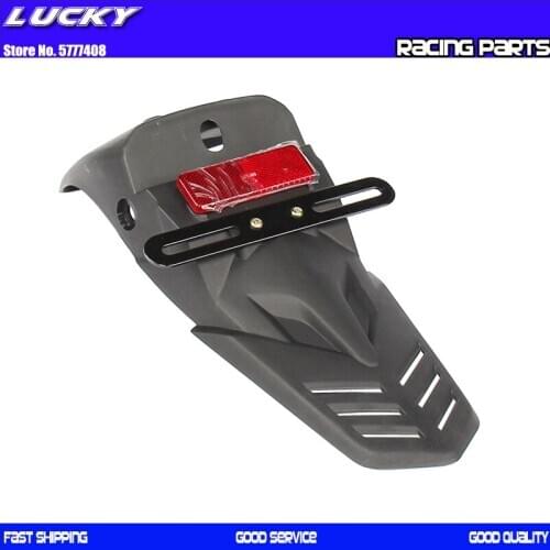 Universal LED Taillight For Motorcycle Enduro Trial Dirt Bike LED Stop Light Rear Fender Tail Light Lamp For Yamaha Suzuki