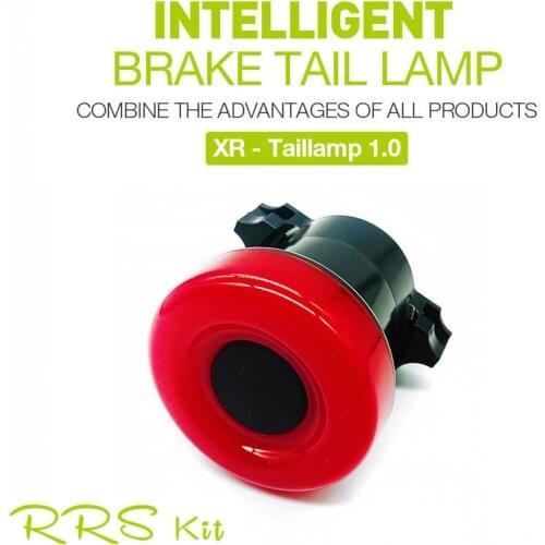 XR-Taillamp1.0 Intelligent Brake Tail Light 26g Ultralight USB Rechargeable Waterproof Vibration Sensing Automatic Lighting