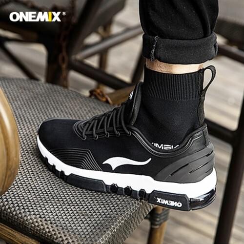 ONEMIX Winter Running Shoes for Men Walking Shoes Outdoor Sneakers Winter Shoes Jogging Sneakers Comfortable Running Shoes