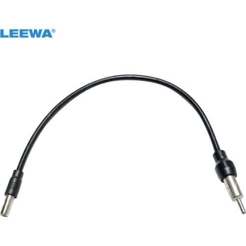 LEEWA 1pc Motors Radio Stereo Install Radio Antenna Adapter Cable for Chevrolet/Ford/Jeep/Dodge/GMC/Buick #CA1546