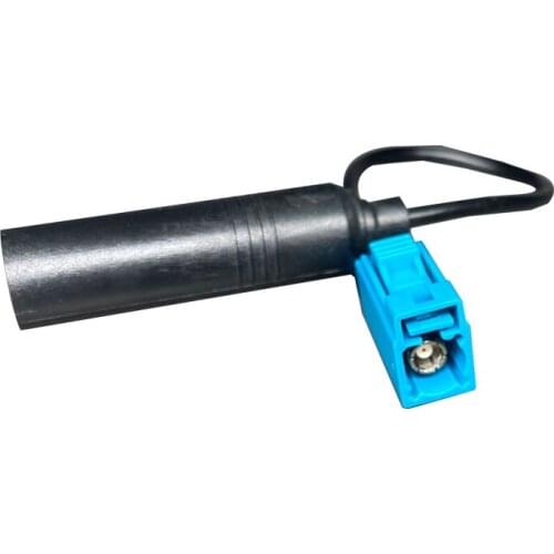 12V Car Radio Aerial Antenna Adaptor Connector Cable Head Fakra To Female Din For VW