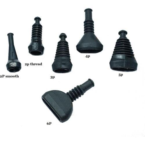 2/3/4/5/6 Pin Waterproof Electrical Automotive Wire Cover Silicone Sleeve Wire Harness Cover Fit for AMP 1.5 connector Series