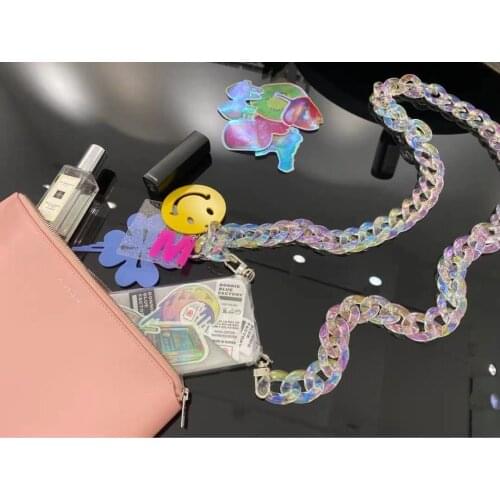 20cm/40cm/60cm/80cm Acrylic Bag Chain Phone DIY Accessories