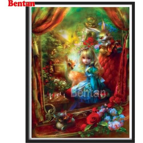 Full Drill 5D Diamond Painting Photo Custom Diamond Embroidery Anime girls and cute animals Painting Rhinestone Decoration