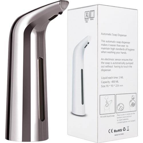 Automatic Soap Dispenser Electric Touchless Infrared Sensor Soap Dispenser Kitchen Dish Liquid Auto Hand Soap Dispenser