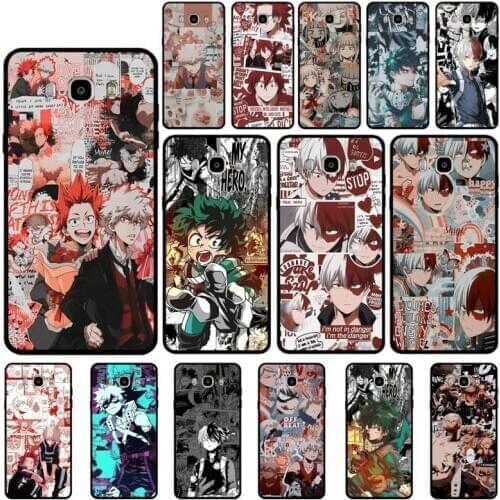 YNDFCNB Japan Anime My Hero Academia Phone Case for Samsung J4 6 7 2 5 8plus prime core 2017 2018 pro