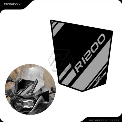Motorcycle Wingshield Sticker Case for BMW R1200GS R1250GS Adventure Triple Black Edition 2013-2021