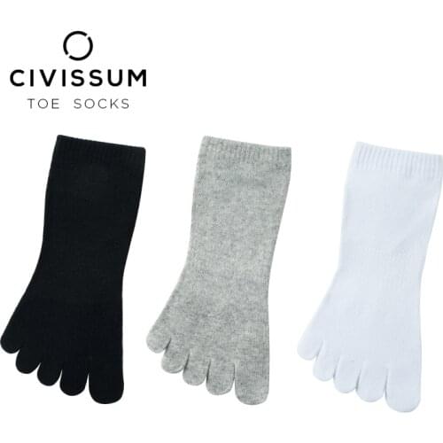 CIVISSUM 3 pairs Men Cotton Socks Breathable CS-0043