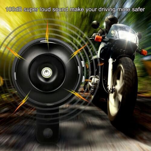 DC 12V Loud Snail Universal Electric Horn 110 dB For Car Truck Auto