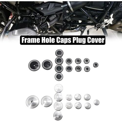 For BMW R Nine T NineT R9T Pure Racer Scrambler Urban G/S 2013-2021 Motorcycle Frame Cap Frame Hole Cover Caps Plug Decorative