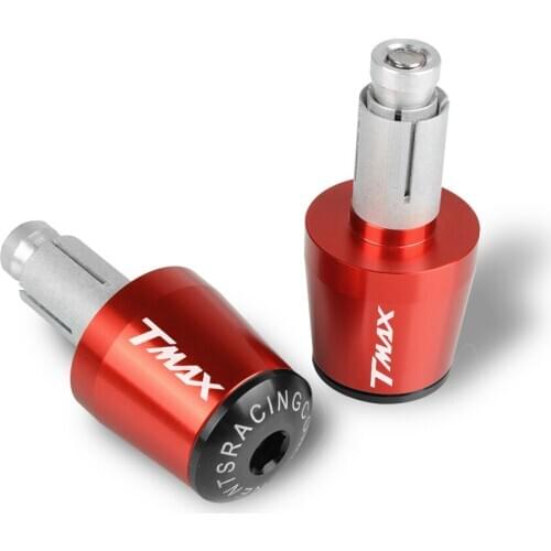 7/8"22mm Universal Motorcycle Handlebar Gear Balanced Plug Slider Handle Bar End Grips Cap For yamaha tmax 500 530 560 2019 2020