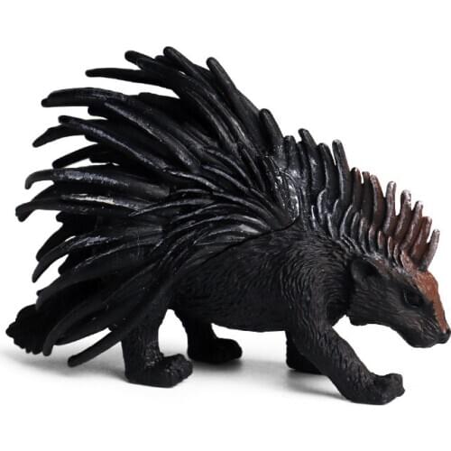 Porcupine Animal Model Action Figure Simulation Wild Animal Action Figures Collection PVC Childrens Cognitive Toys