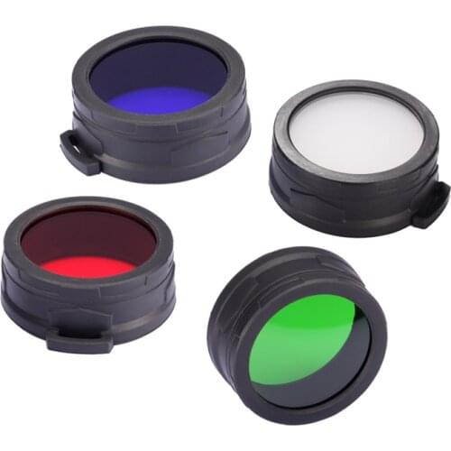 NITECORE 60mm FILTER NFR60 NFG60 NFB60 NFD60 for TM11 TM15 MH40 MH40GT EA8 EA81 MH41 50mm filter NFR50 NFG50 for P30 P36 TM06S