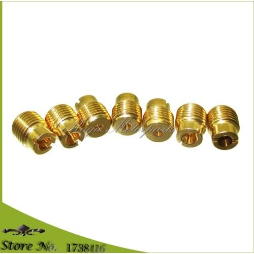 Carburetor Main Jets #102.5 105 110 115 120 125 #130 For Predator 212cc Honda GX160 GX200 Mini Bike Go Kart Clone engines