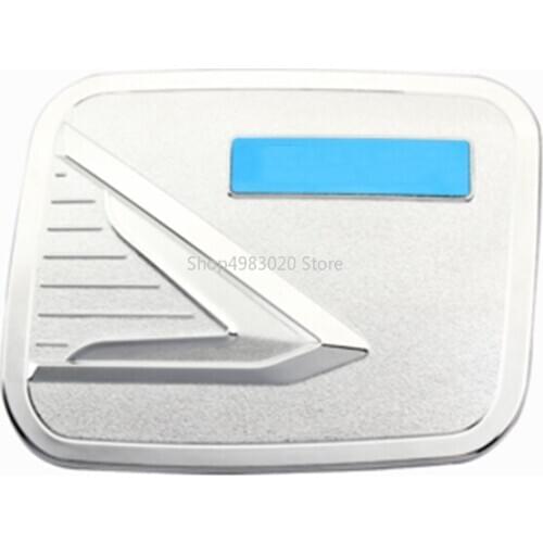 Abs chrome For Toyota RAV4 RAV 4 2019 2020 Fuel Tank Cover Chrome Gas Box Cap Overlay Panel Trim Car Styling Accessories