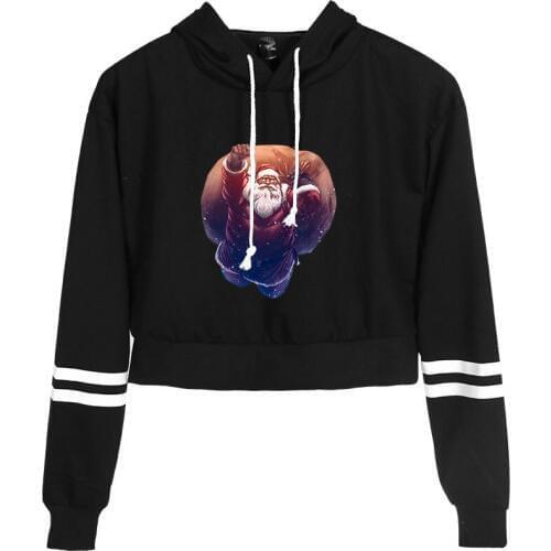 Hot Fashion Popular Casual New Suitable Christmas Top Hoodies women Christmas Harajuku High Quality girl black Hoodie Sweatshirt