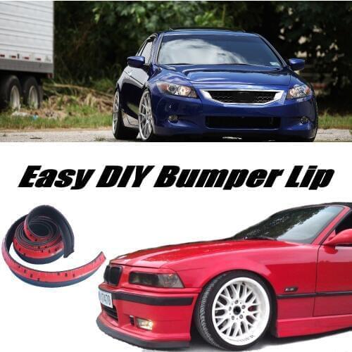 NOVOVISU For HONDA For Accord CB CD CF CL CG CH Bumper Lip Lips / Spoiler For Car Tuning / TOPGEAR Body Kit + Strip