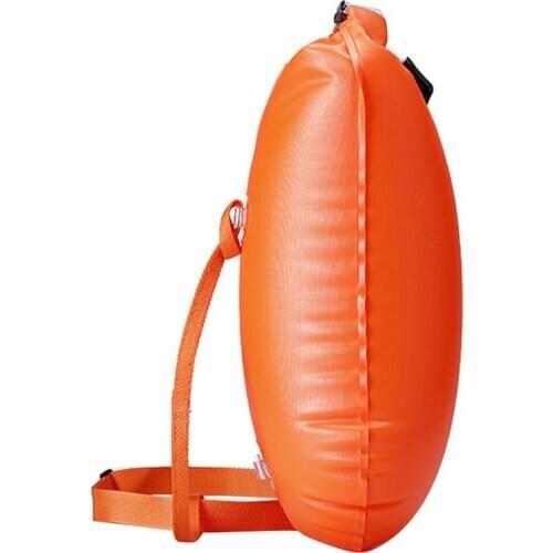 New High-quality Swimming Buoy Single Pvc Air Bag Swimming Life Buoy Buoy Waterproof Inflatable Swimming Drifting Bag