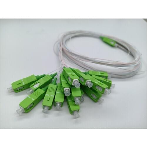 High quality Wholesale price FTTH PLC Splitter 1X16 SC/APC SC/UPC SM 0.9mm G657A1 1m PVC Fiber Optic Splitter