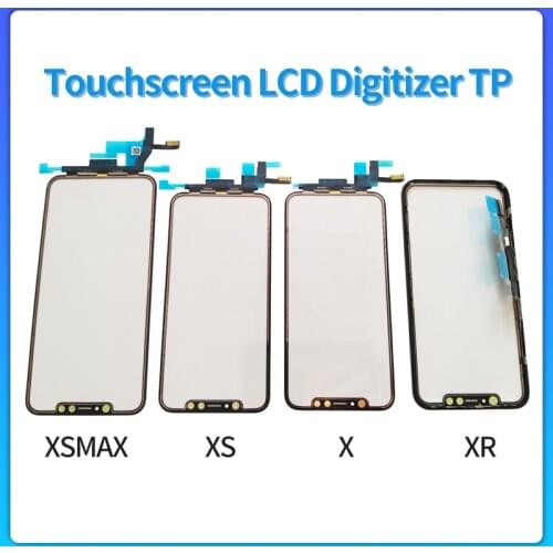 Front Lens Touchscreen LCD Glass Digitizer Panel TP With Frame OCA Glue For iPhone 7plus 8 8Plus SE2 Repair Refurbish Tested