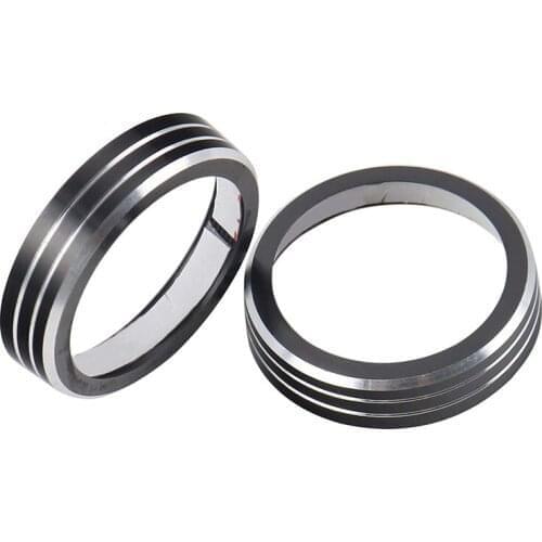 Radio AC Knobs Switch Button Cover for Dodge Durango 2014 2015 2016 2017 2018 Aluminum Alloy Interior Accessories