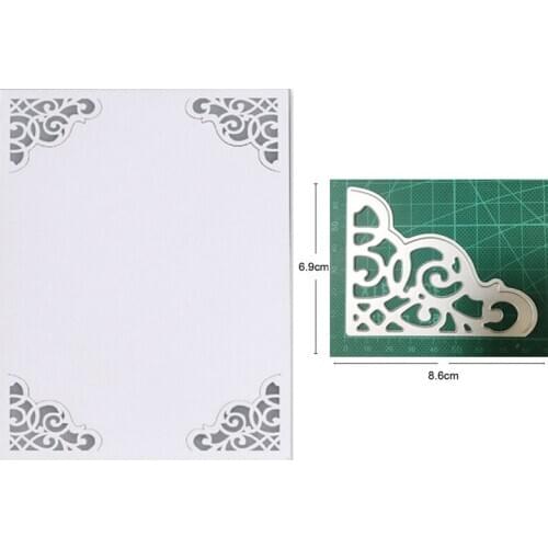 Craft dies metal cutting dies cut die mold lace corner frame Scrapbooking dies paper craft knife mould blade punch stencils dies