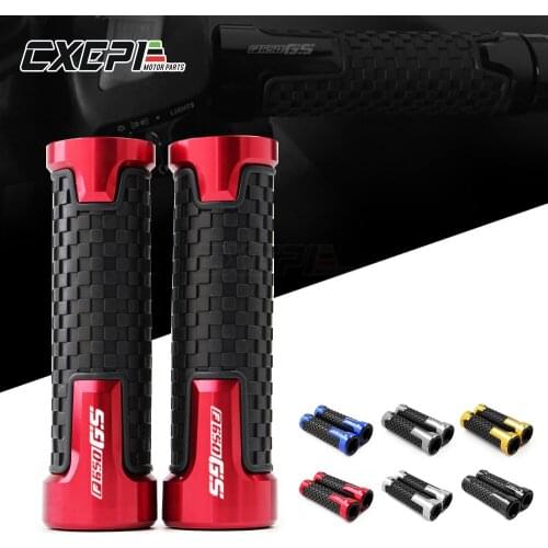 7/8" 22mm Motorcycle handlebar grip handle bar Motorbike hand grips Parts For BMW Dirtbike F650GS 2008 2009 2010 2011 2012