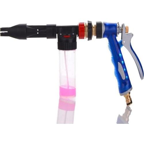 Detachable High Pressure Water Spray Gun Car Wash Foam Pot Garden Hose Nozzle Water Jet Cleaning Tool garden Watering Irrigation