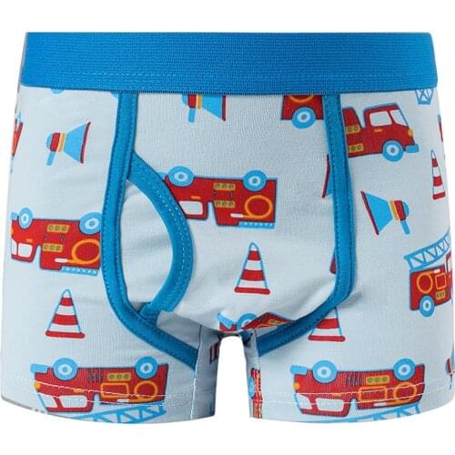 Shorts Boys Underwear Kids Boxer panties for 2-12 years Soft Organic Cotton Teenager Childrens Pants baby Underpant