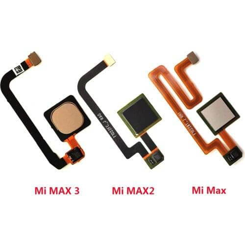Fingerprint Scanner Flex Cable Touch Sensor ID Home Button Return Ribbon Flex Cable for xiaomi mi MAX MAX2 MAX3 2 3