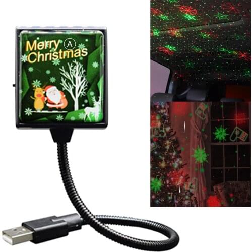 LED Christmas Night Light Projector Starry Sky Star Master party Romantic LED USB Projector Lamp Gifts