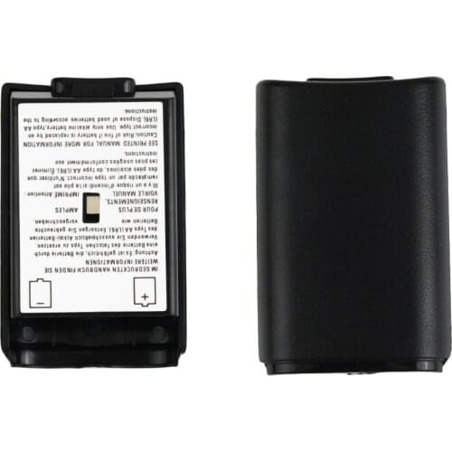 Universal Battery Pack Cover Shell Shield Case Kit for 360 Wireless Controller Black Battery Cover Shell for XBOX360