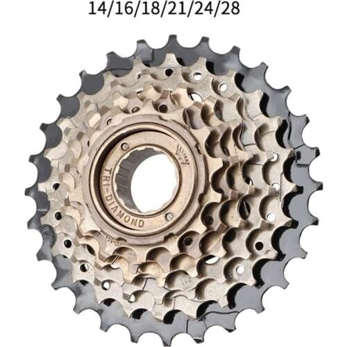 Bicycle 6 7 8S Freewheel 13-28T/14-28T Speeds Flywheel For Electric Bike Spinning flywheel