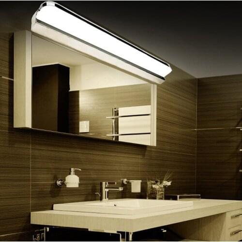 Waterproof LED Mirror 9W 12W Front Light wall lamps AC95-265V Wall Mounted Bathroom Liviling Room Bedroo Makeup LED Wall Lamp