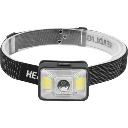 USB Charging Mini Headlamp Head Light Lamp Torches Flashlight Work Light for Outdoor Camping Fi